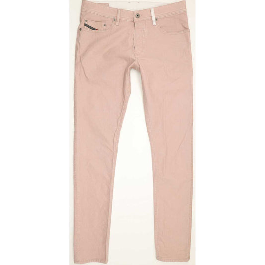 Diesel Pink Tepphar Women Straight Slim Stretch Jeans W32 L32