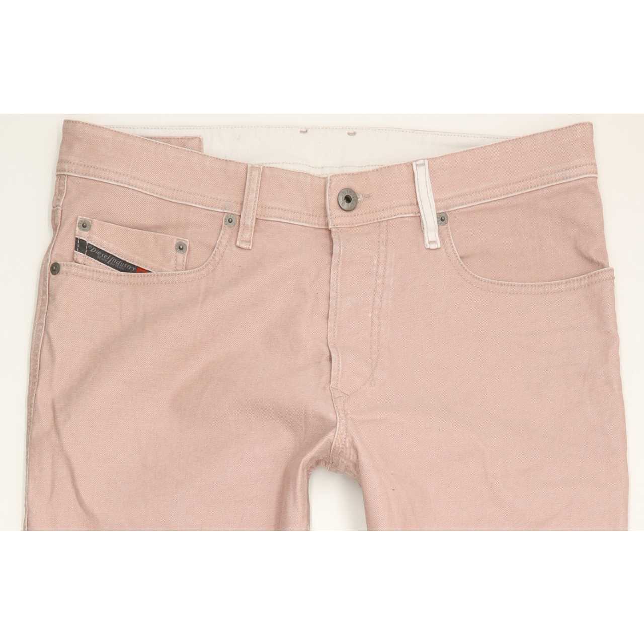 Diesel Pink Tepphar Women Straight Slim Stretch Jeans W32 L32