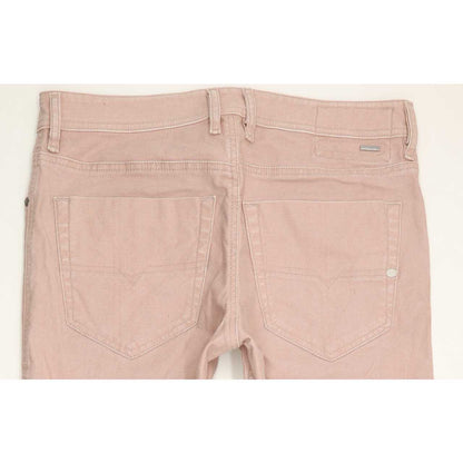 Diesel Pink Tepphar Women Straight Slim Stretch Jeans W32 L32