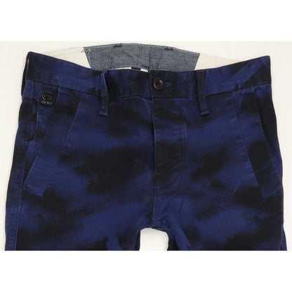 G-Star Bronson Men Blue Straight Slim Chino Stretch Jeans W31 L30