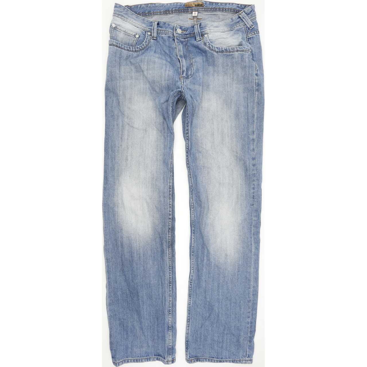 Pioneer Men Blue Straight Regular Jeans W38 L34