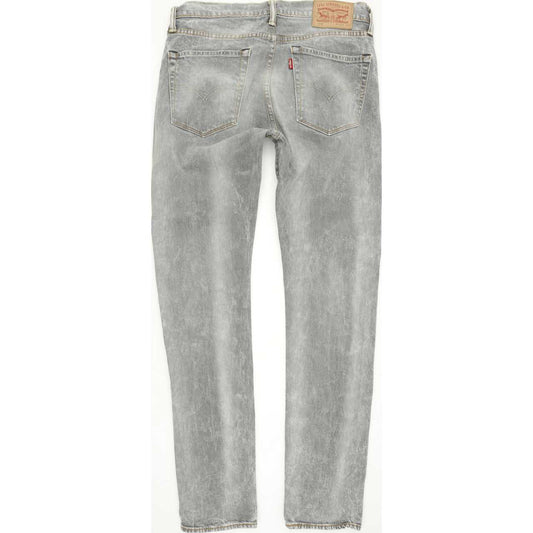 Levi's 510 Men Grey Skinny Slim Stretch Jeans W31 L34