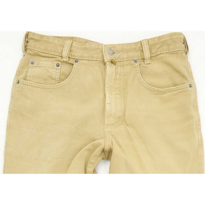 Joker Double Saddle  Men Beige Straight Regular Jeans W33 L32