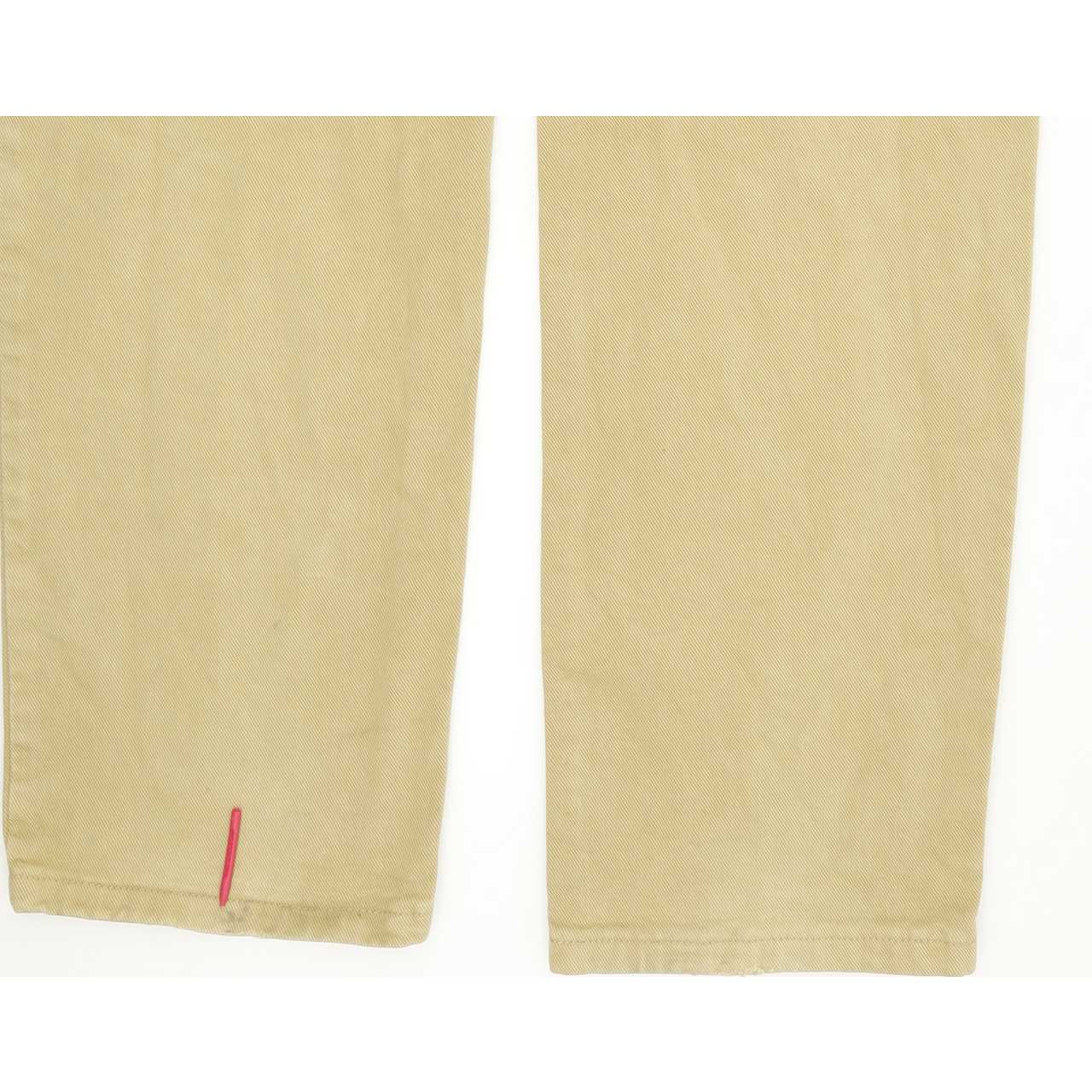 Joker Double Saddle  Men Beige Straight Regular Jeans W33 L32