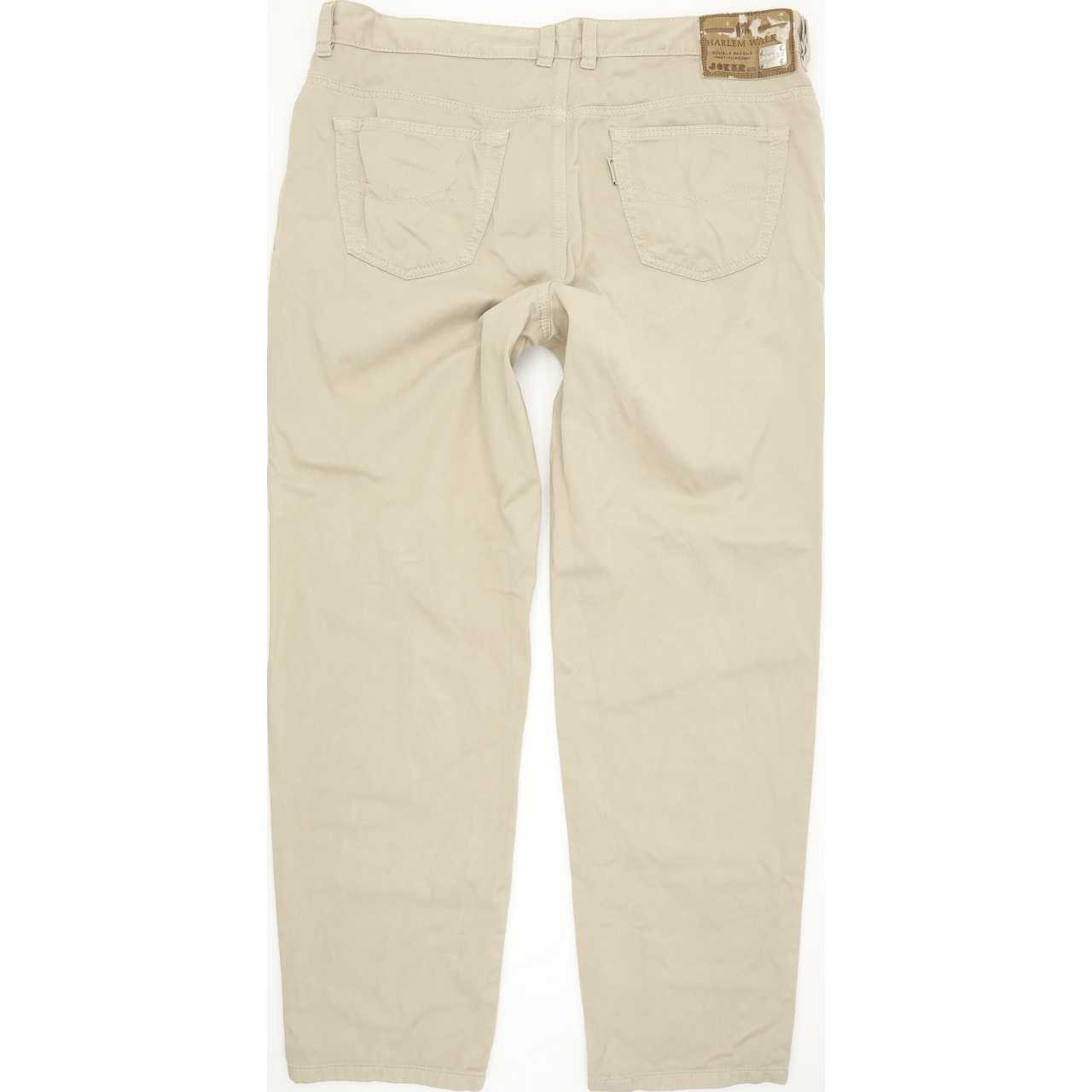 Joker Harlem Walker Men Beige Straight Regular Jeans W40 L32