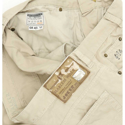Joker Harlem Walker Men Beige Straight Regular Jeans W40 L32