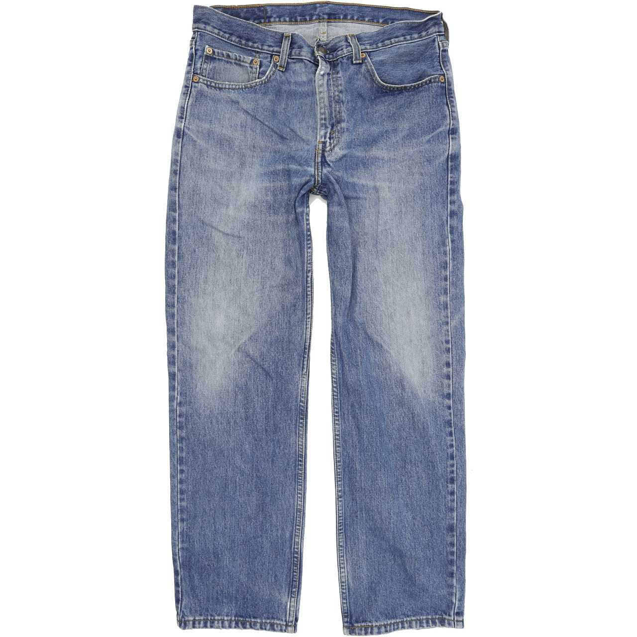 Levi's 751 Men Blue Straight Regular Jeans W34 L30