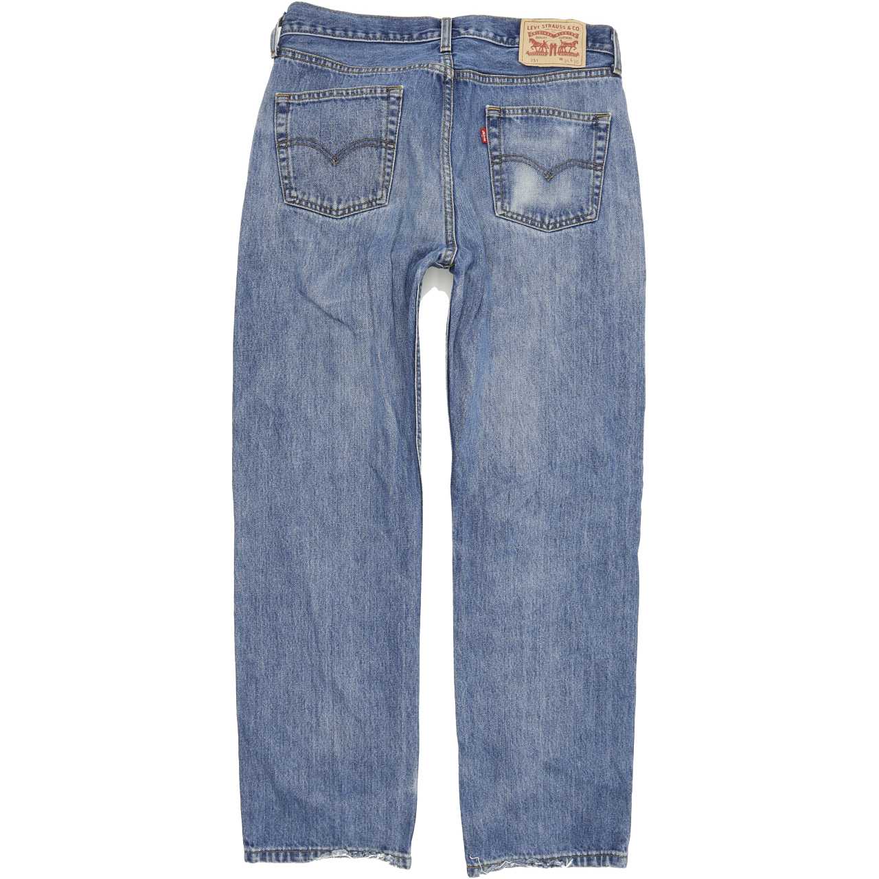 Levi's 751 Men Blue Straight Regular Jeans W34 L30