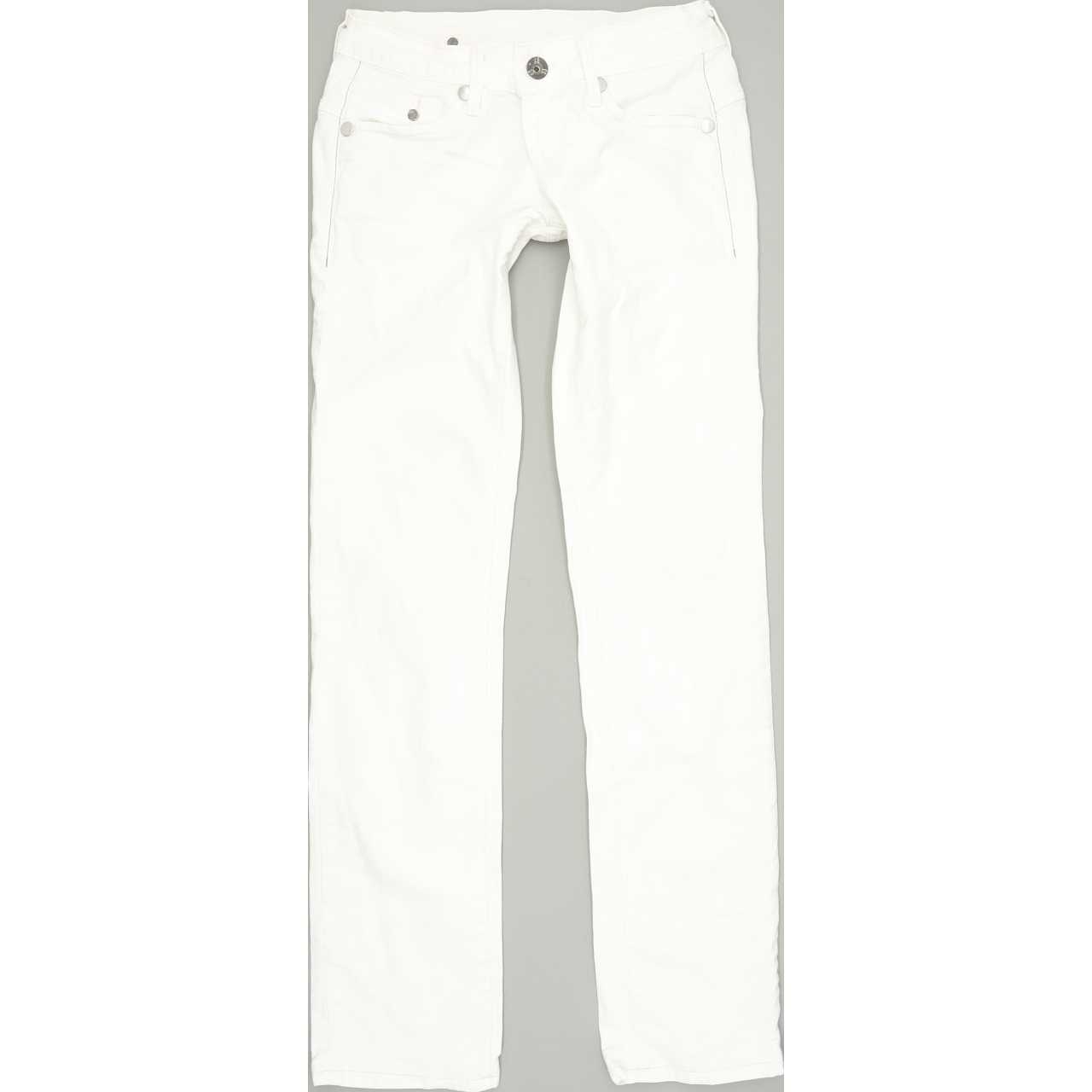 G-Star Midge Women White Straight Regular Stretch Jeans W26 L32