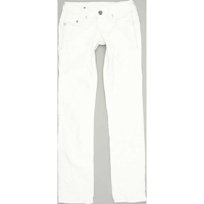 G-Star Midge Women White Straight Regular Stretch Jeans W26 L32