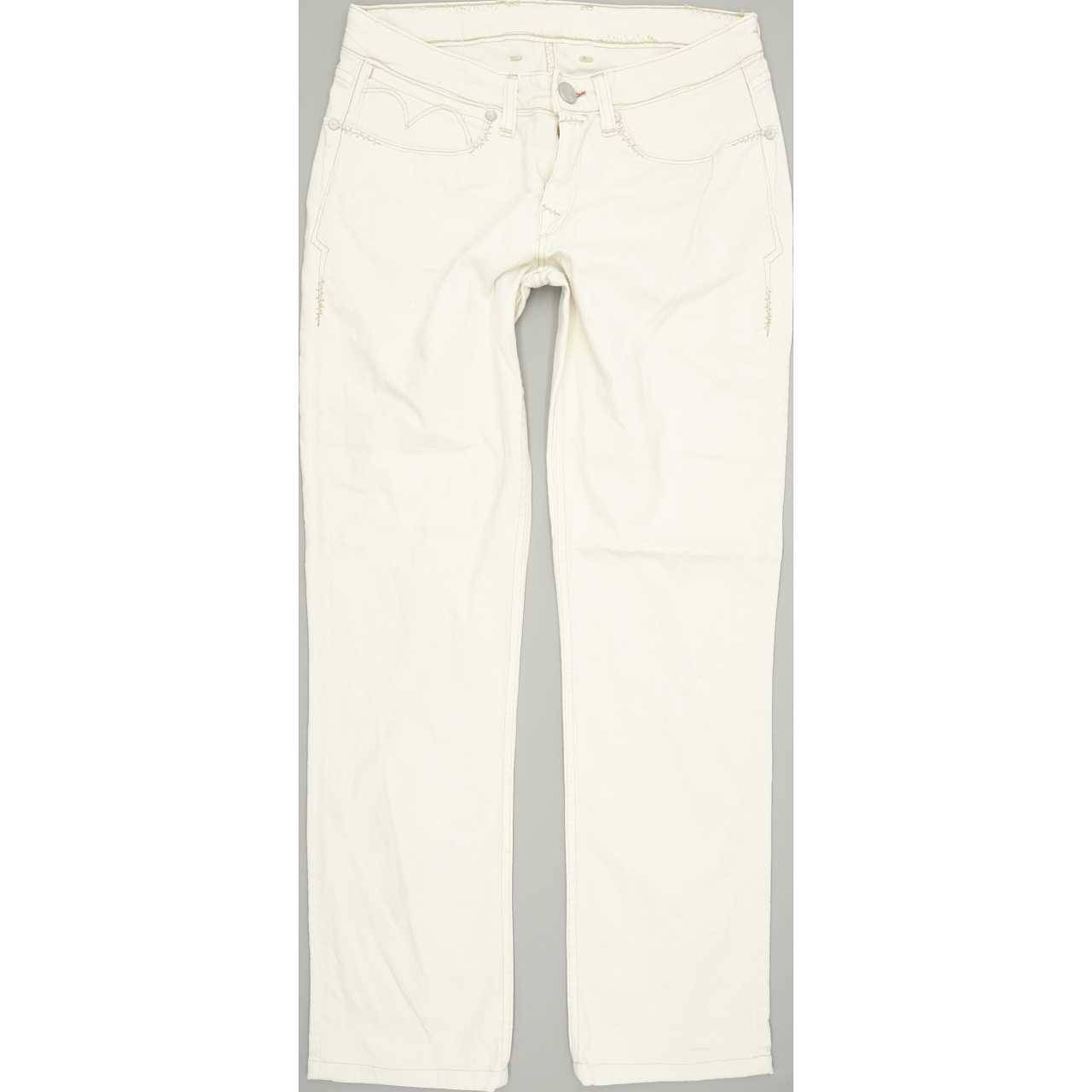 Levi's 1040 Women Beige Straight Regular Stretch Jeans W30 L30