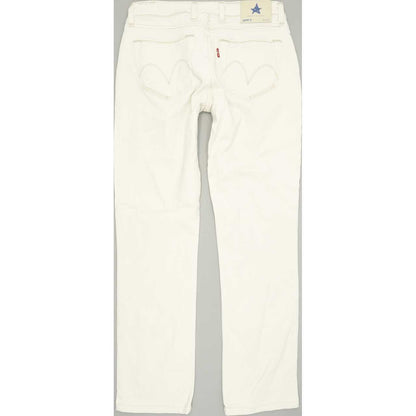 Levi's 1040 Women Beige Straight Regular Stretch Jeans W30 L30