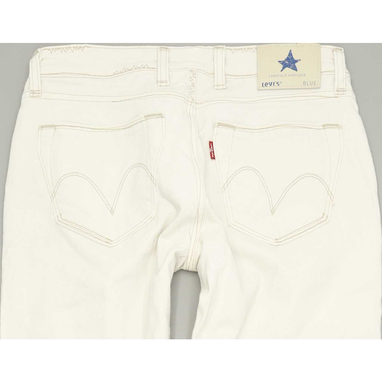 Levi's 1040 Women Beige Straight Regular Stretch Jeans W30 L30