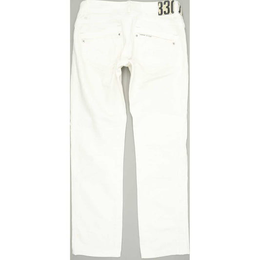 G-Star Saville Women White Straight Regular Jeans W30 L31