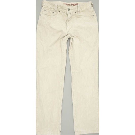 Joker Harlem Walker Men Beige Straight Regular Jeans W32 L32