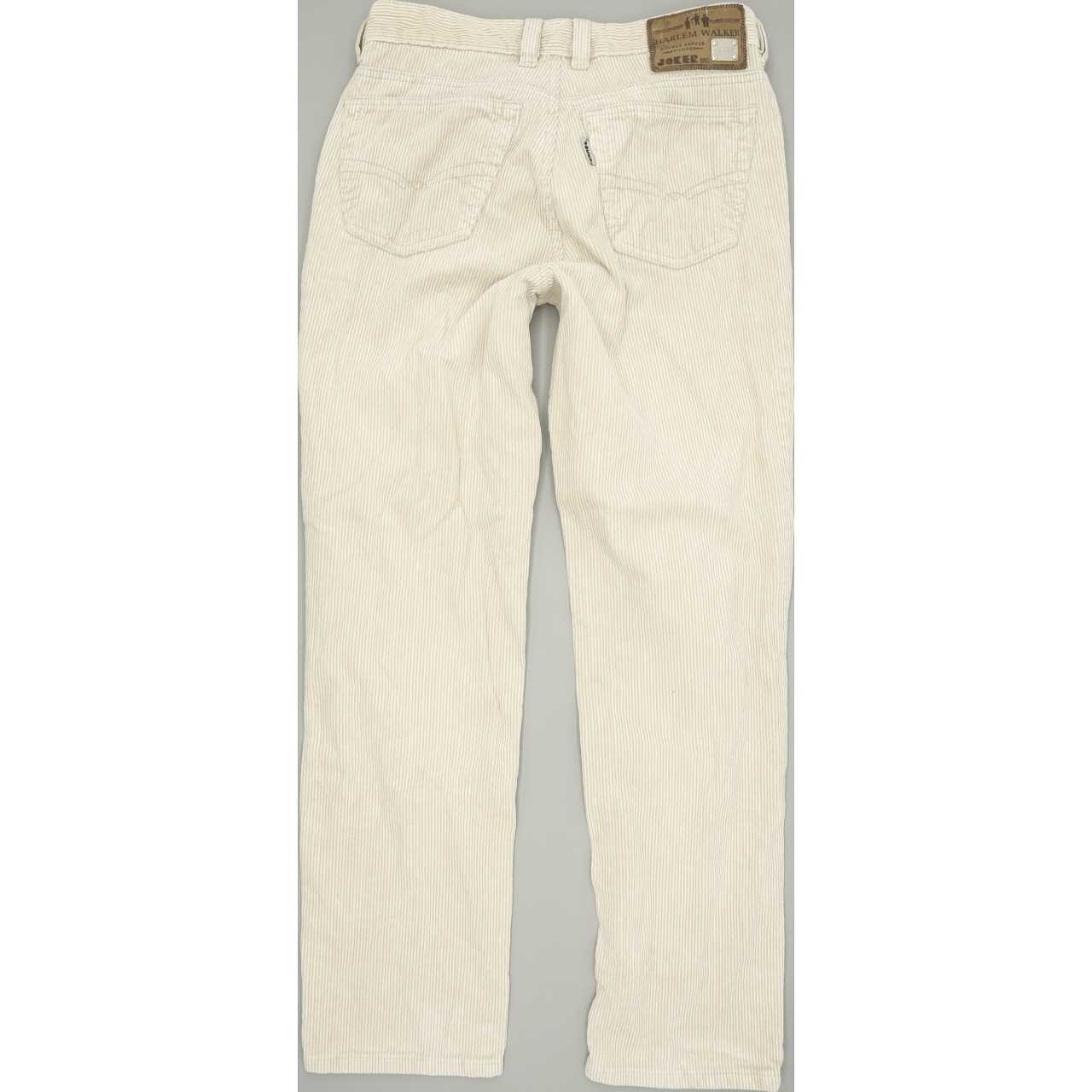 Joker Harlem Walker Men Beige Straight Regular Jeans W32 L32