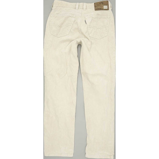 Joker Harlem Walker Men Beige Straight Regular Jeans W32 L32
