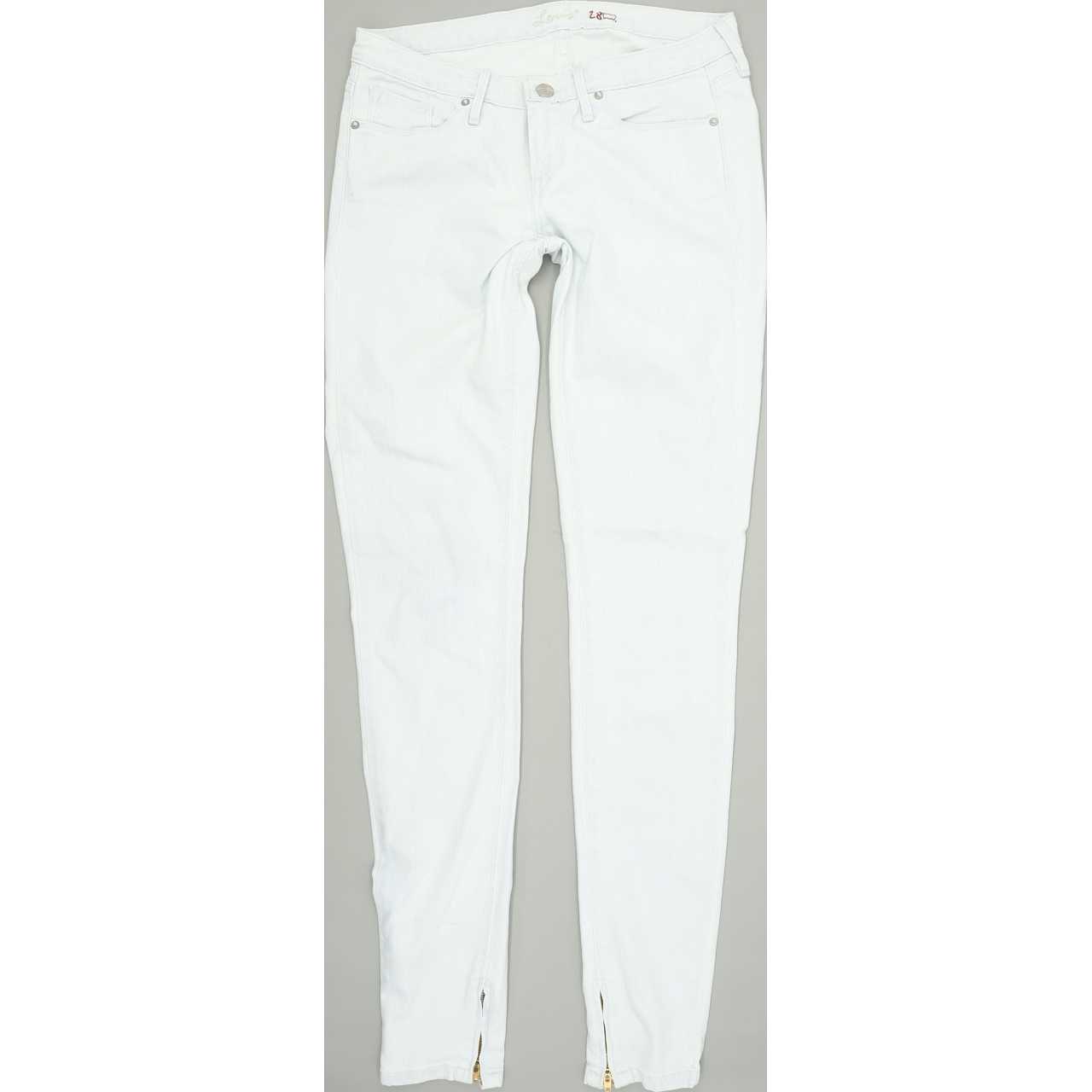 Levi's Women Pale Skinny Slim Stretch Jeans W28 L34