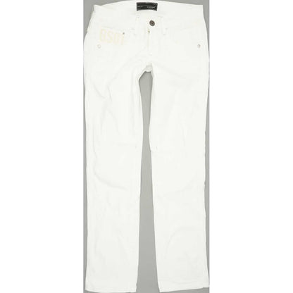 G-Star Saville Women White Straight Regular Jeans W30 L34