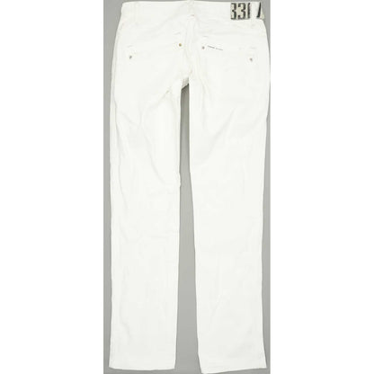 G-Star Saville Women White Straight Regular Jeans W30 L34