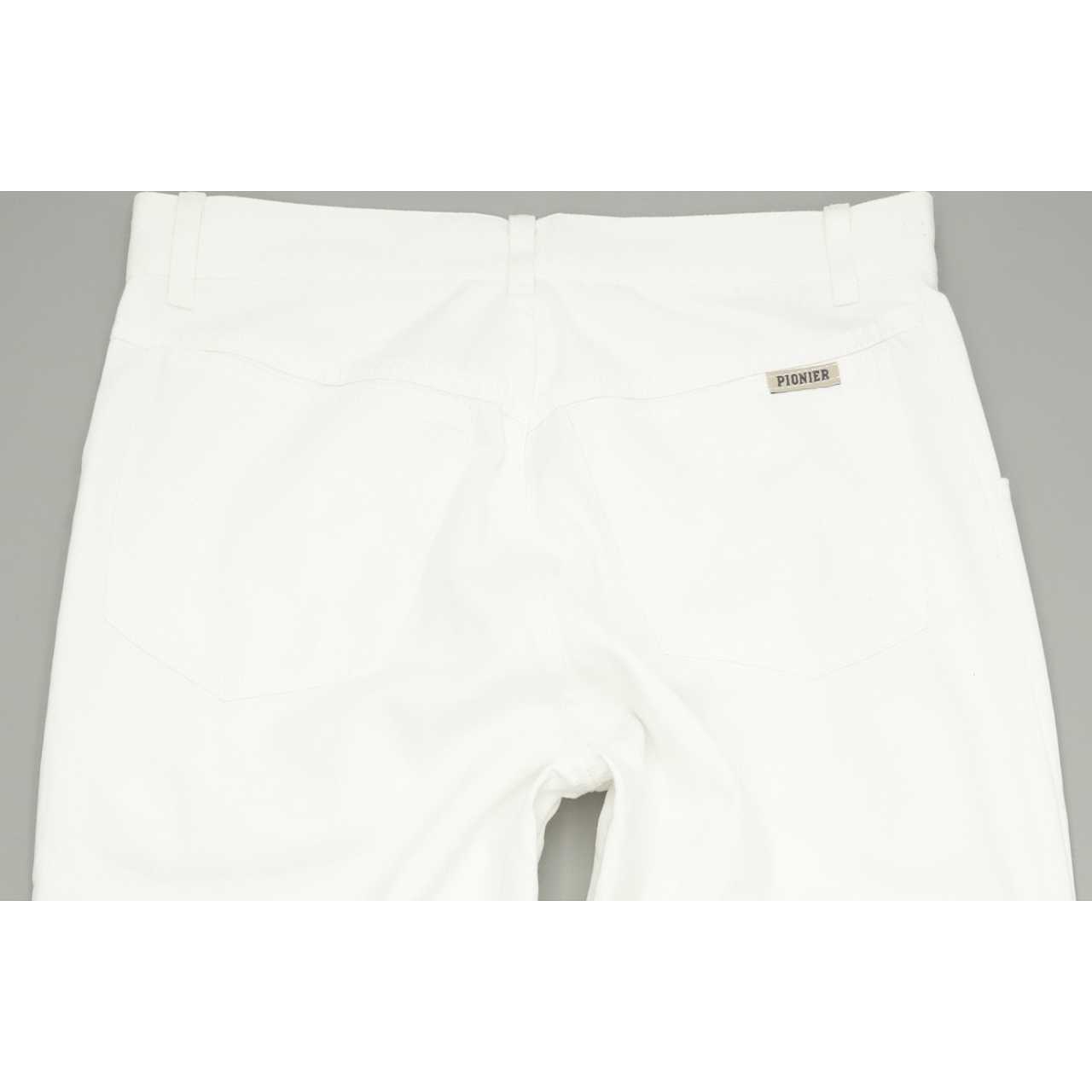 Pioneer Men White Straight Regular Jeans W31 L34