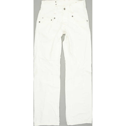 G-Star Radar Men White Straight Regular Jeans W30 L34