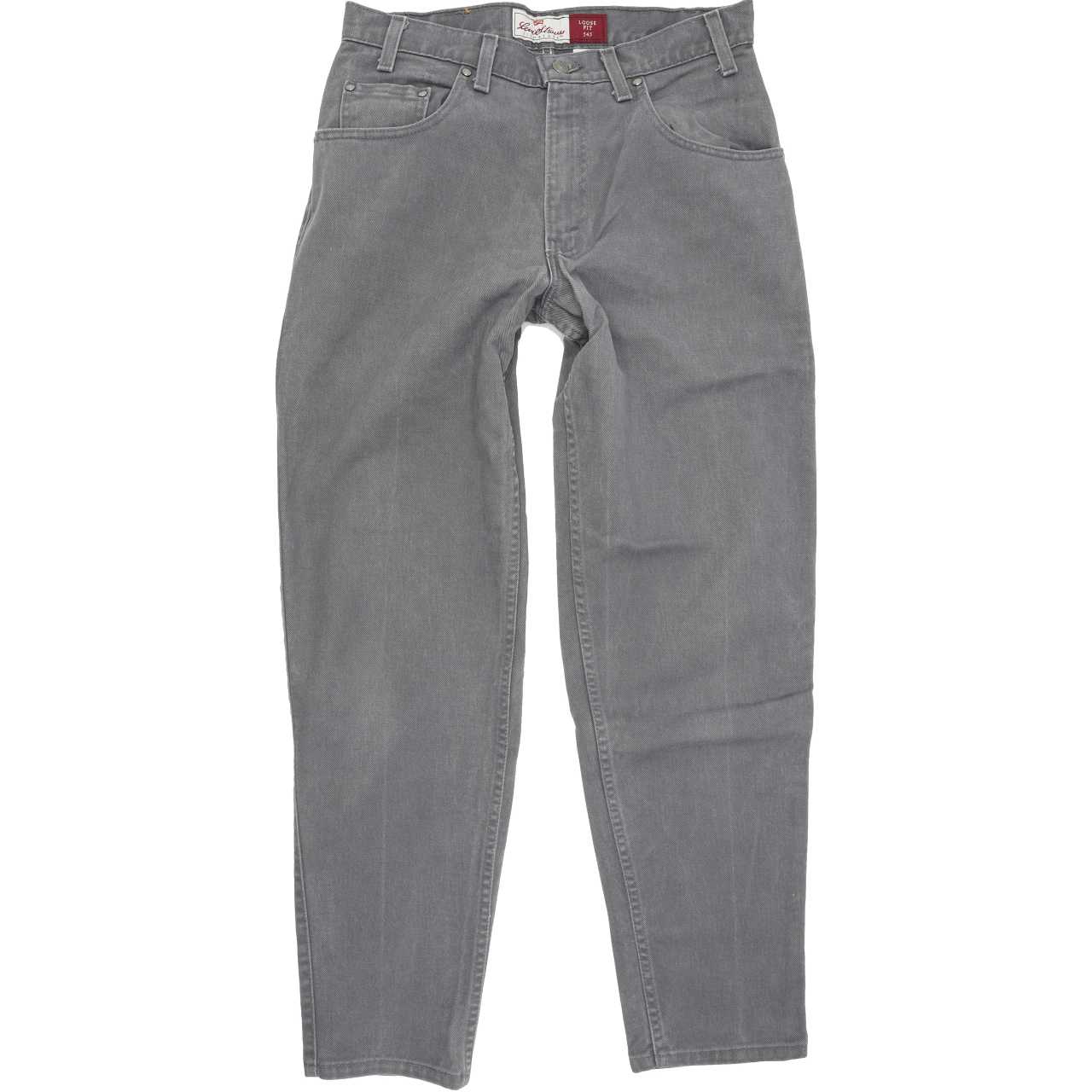Levi's 545 Made in USA Men Grey Straight Loose Jeans W32 L32