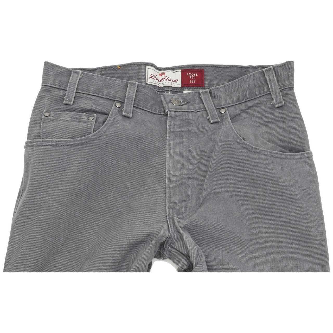 Levi's 545 Made in USA Men Grey Straight Loose Jeans W32 L32