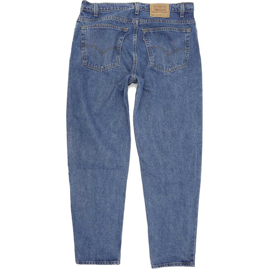 Levi's 550 Made in USA Blue Tapered Relaxed Mom Jeans High Waisted W38 L31