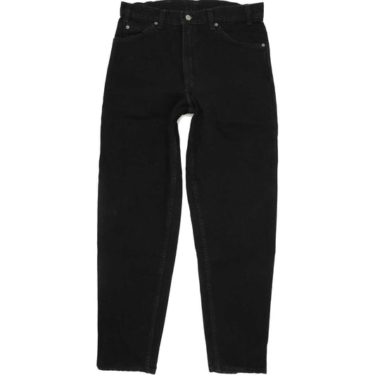 Levi's 550 Made in USA Black Tapered Relaxed Mom Jeans High Waisted W34 L32