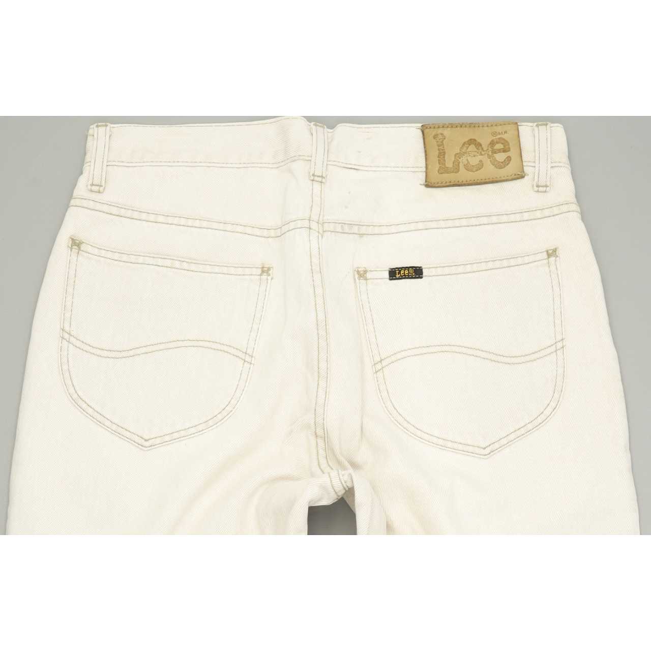 Lee Men Beige Straight Regular Jeans W33 L29