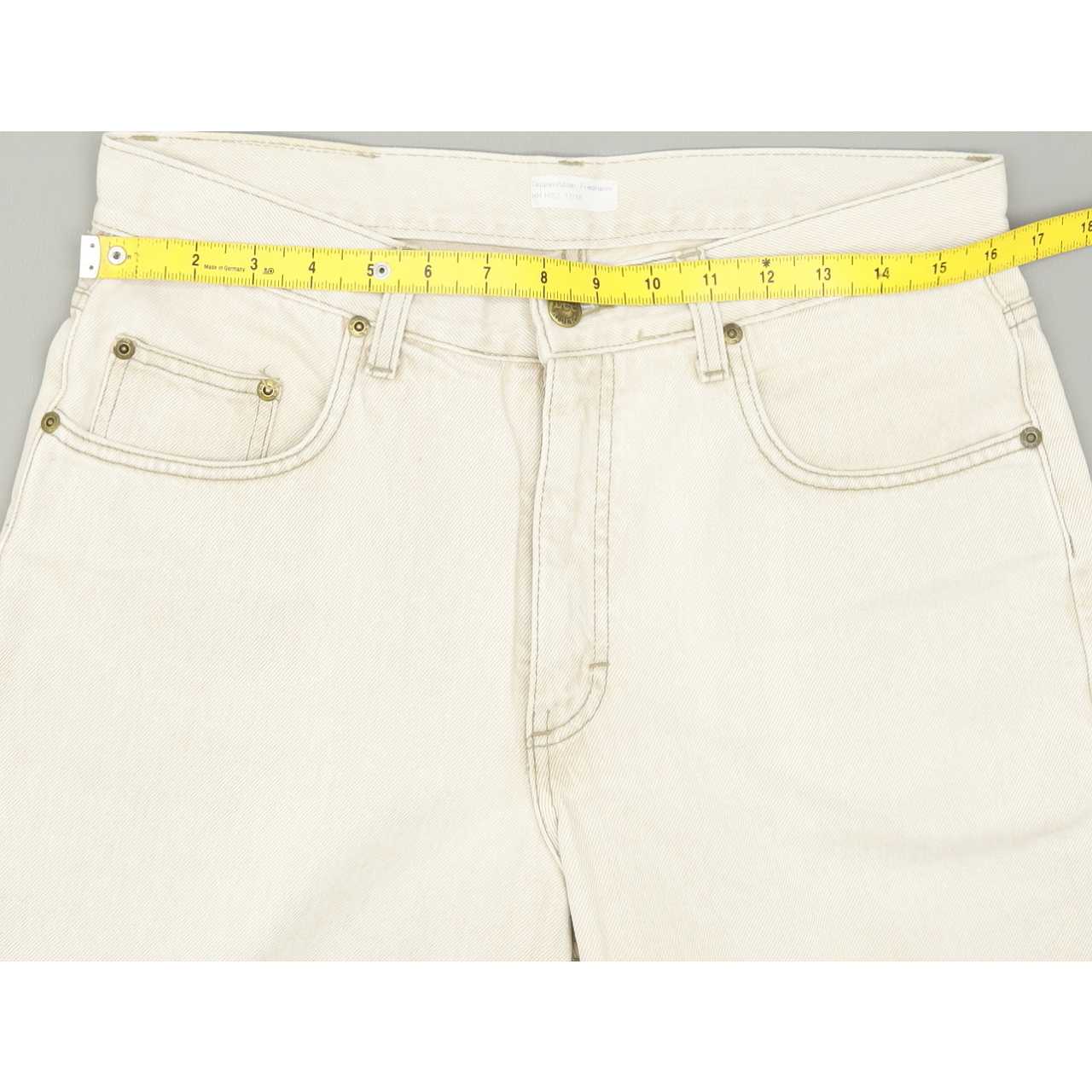 Lee Men Beige Straight Regular Jeans W33 L29