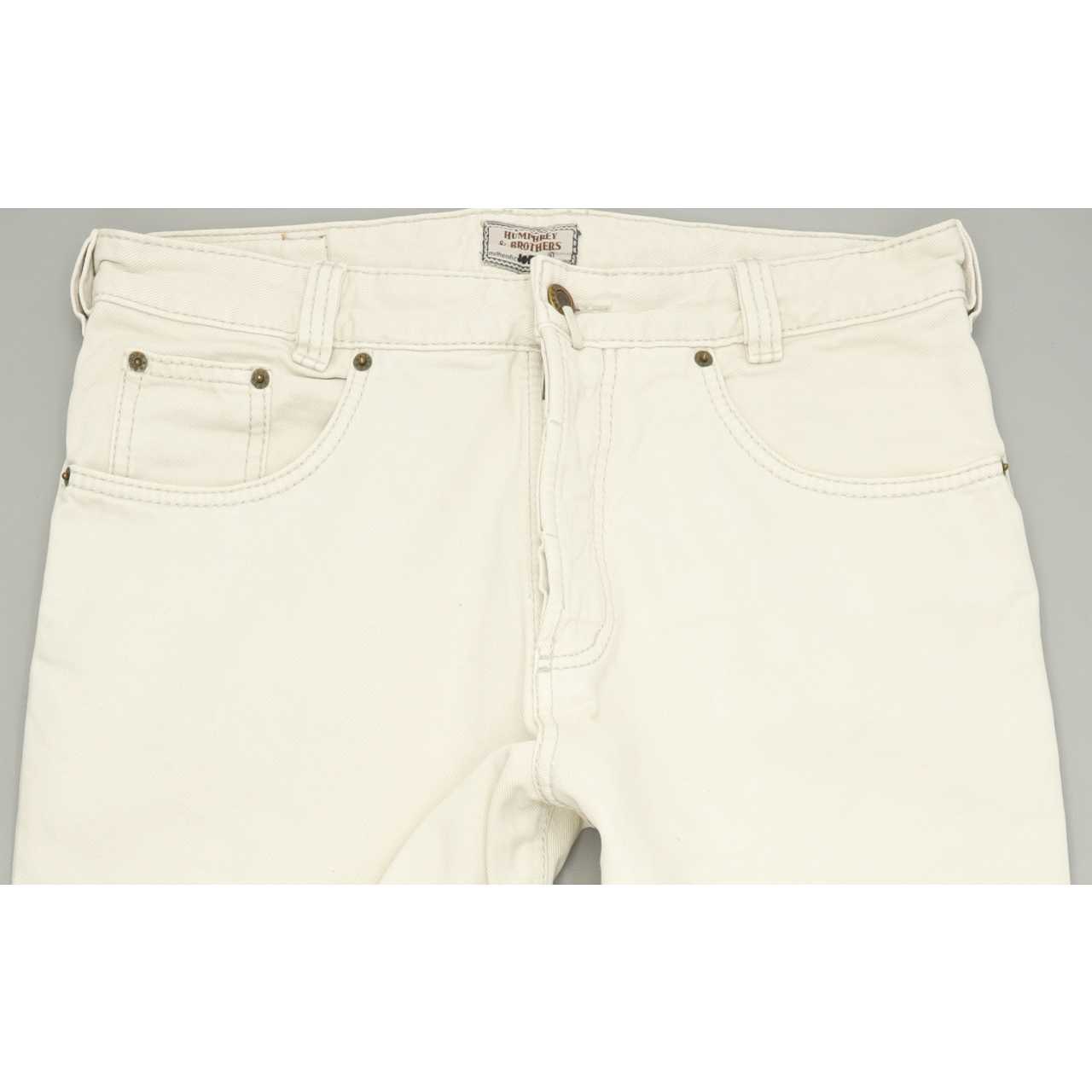 Joker Humphrey & Brothers Men Beige Straight Regular Jeans W35 L32
