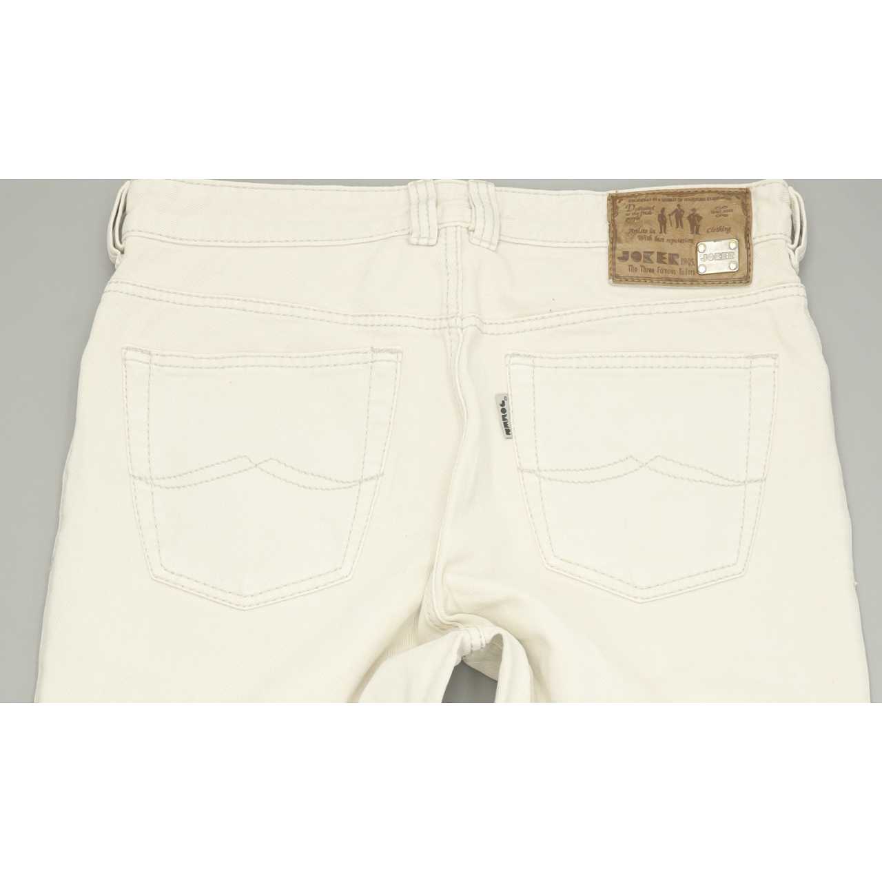 Joker Humphrey & Brothers Men Beige Straight Regular Jeans W35 L32