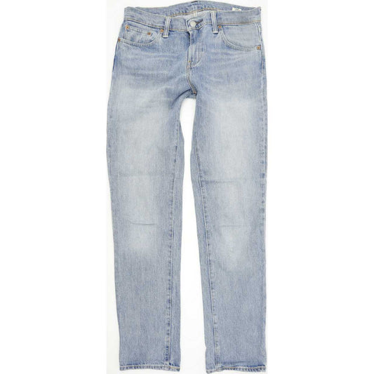Levi's 511 Men Blue Straight Slim Stretch Jeans W30 L32