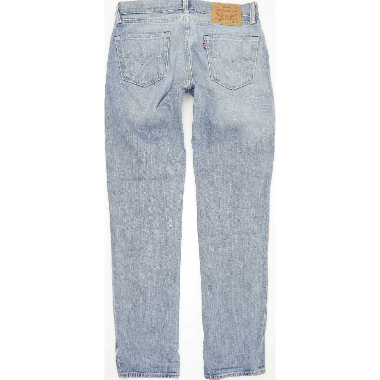 Levi's 511 Men Blue Straight Slim Stretch Jeans W30 L32