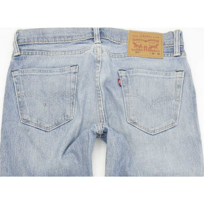 Levi's 511 Men Blue Straight Slim Stretch Jeans W30 L32