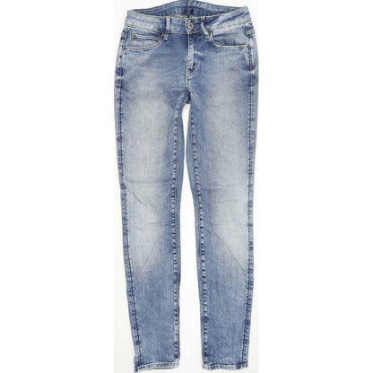 G-Star Women Blue Skinny Slim Stretch Jeans W28 L32