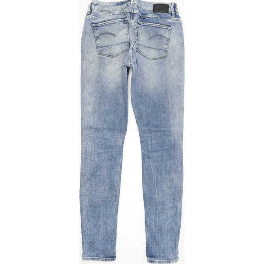 G-Star Women Blue Skinny Slim Stretch Jeans W28 L32