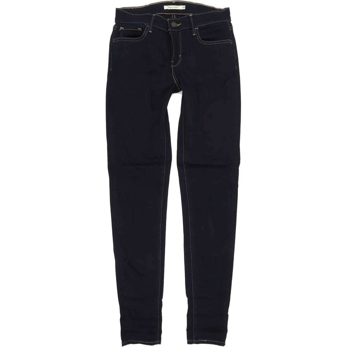 Levi's 710 Super Women Blue Skinny Slim Stretch Jeans W28 L32