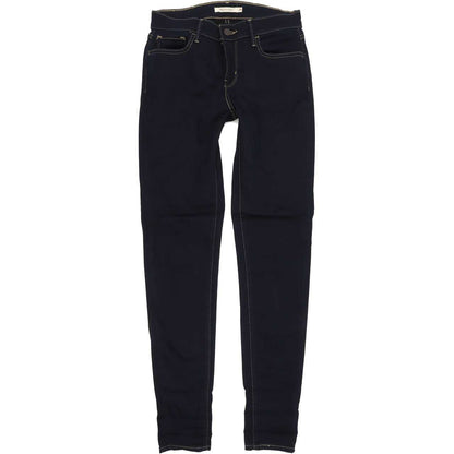 Levi's 710 Super Women Blue Skinny Slim Stretch Jeans W28 L32