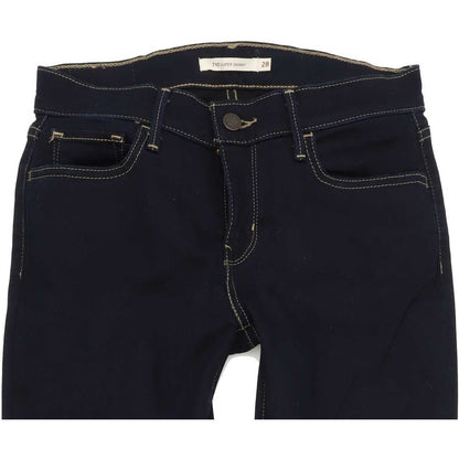 Levi's 710 Super Women Blue Skinny Slim Stretch Jeans W28 L32