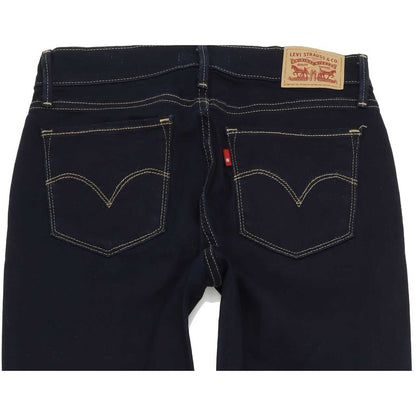 Levi's 710 Super Women Blue Skinny Slim Stretch Jeans W28 L32