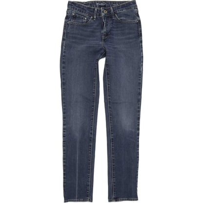 Levi's Classic Rise Women Blue Straight Slim Stretch Jeans W27 L31