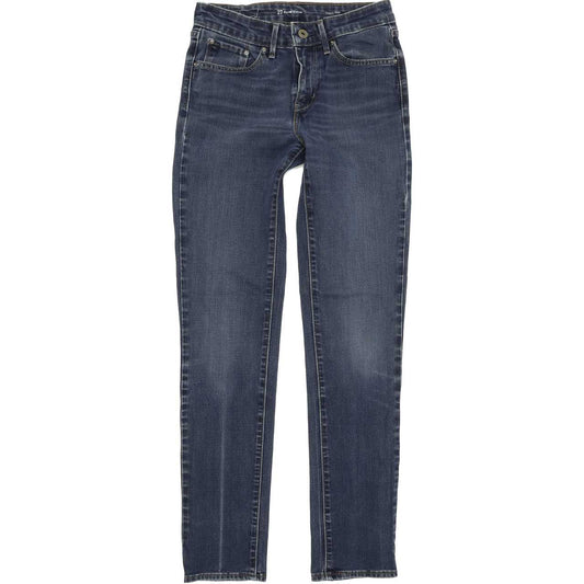 Levi's Classic Rise Women Blue Straight Slim Stretch Jeans W27 L31