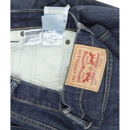 Levi's 511 Men Blue Straight Slim Stretch Jeans W29 L32