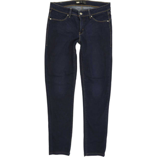 Levi's Slight Curve Revel Women Blue Skinny Slim Stretch Jeans W28 L30