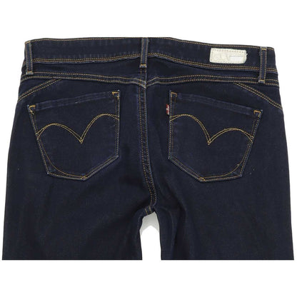 Levi's Slight Curve Revel Women Blue Skinny Slim Stretch Jeans W28 L30