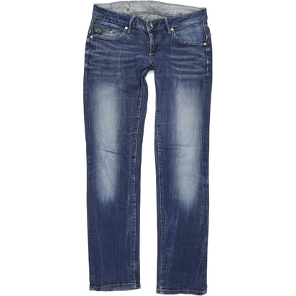 G-Star Midge Women Blue Straight Regular Stretch Jeans W29 L32