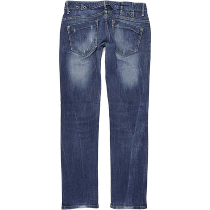 G-Star Midge Women Blue Straight Regular Stretch Jeans W29 L32